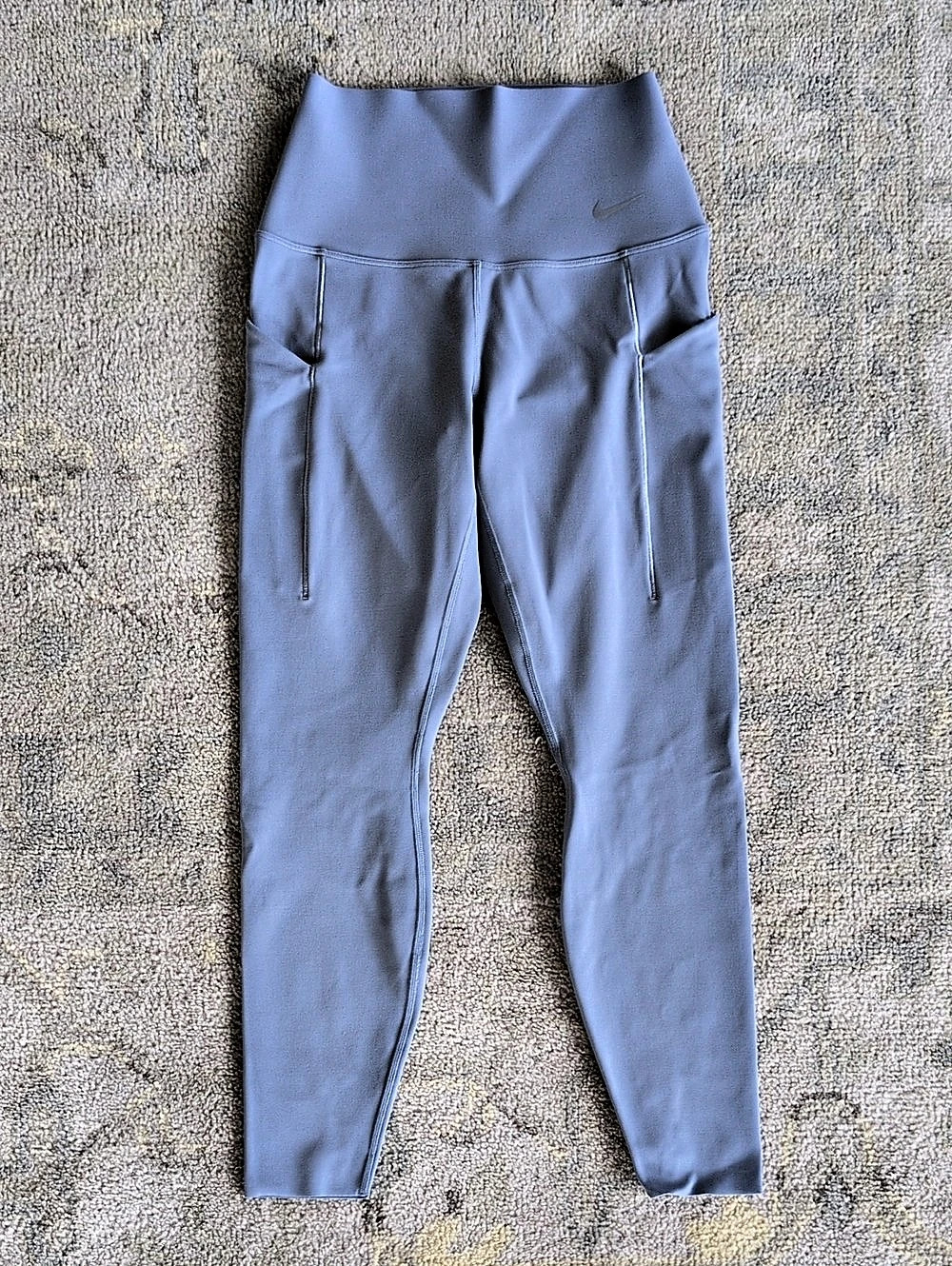 Nike Universa High-Waisted 7/8 Leggings Blue Small